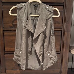 Women's Olive Green Vest